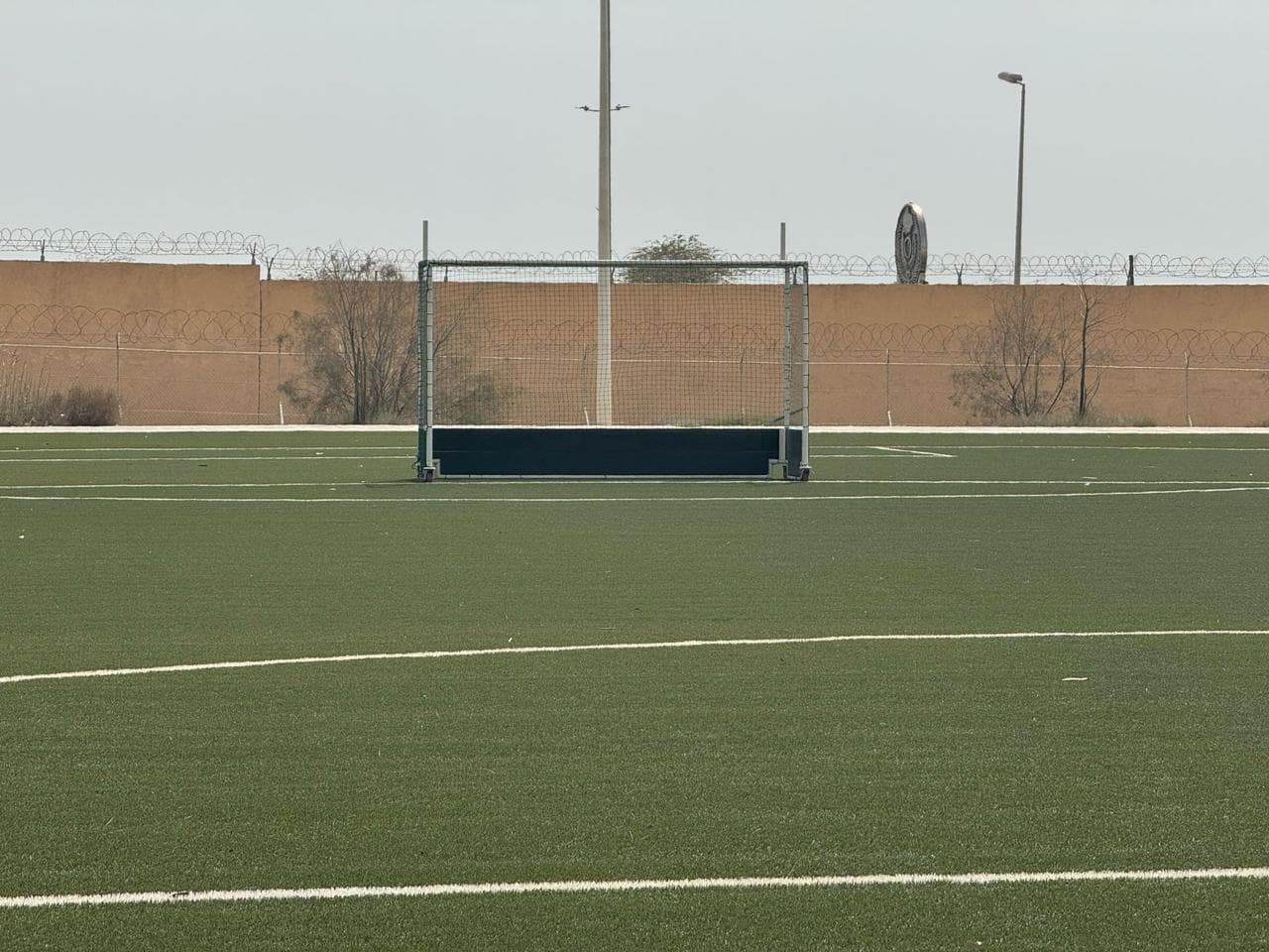 Hockey team on the field
